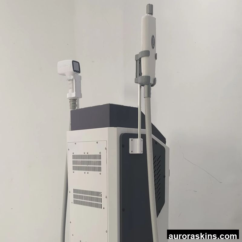 Standing Aurora Skins Hair Pigments Removal Machine 808nm Wavelength Diode for Commercial Use SPA Center Beauty Salon