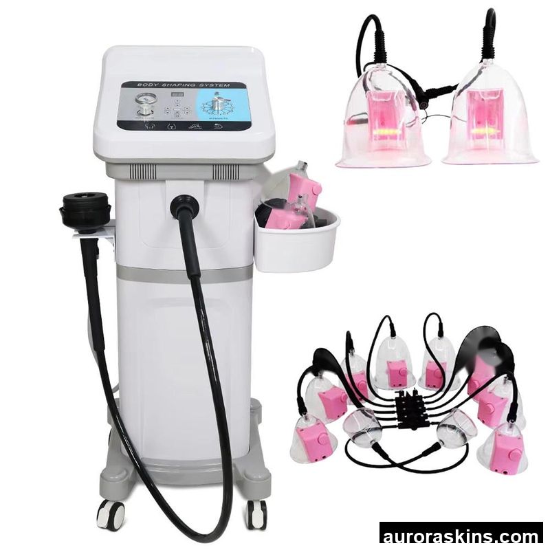 2026 Aurora Skins Professional Dial Controlled Vibration Massager FR-869D Full Body Firming & Care with Multiple Heads