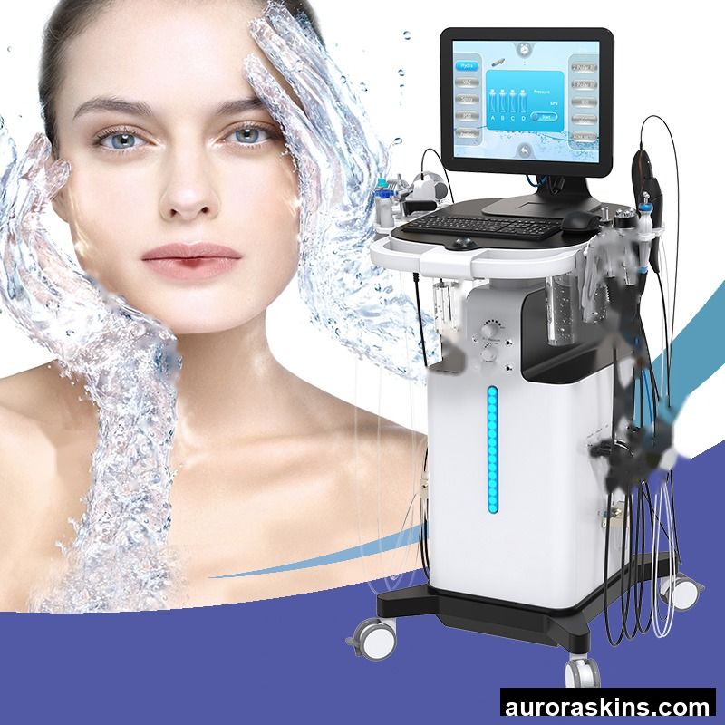 Oxygen Jet Facial Skin Analysis Machine Skin Scrubber Deep Cleaning Blackhead Removal Microdermabrsion Diamond Peel Oxygen Jet