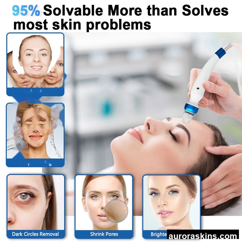Haifei Multifunctional Microdermabrasion Machine Face Body Skin Management Instrument Large/Small Bubble Oxygen Jet Commercial