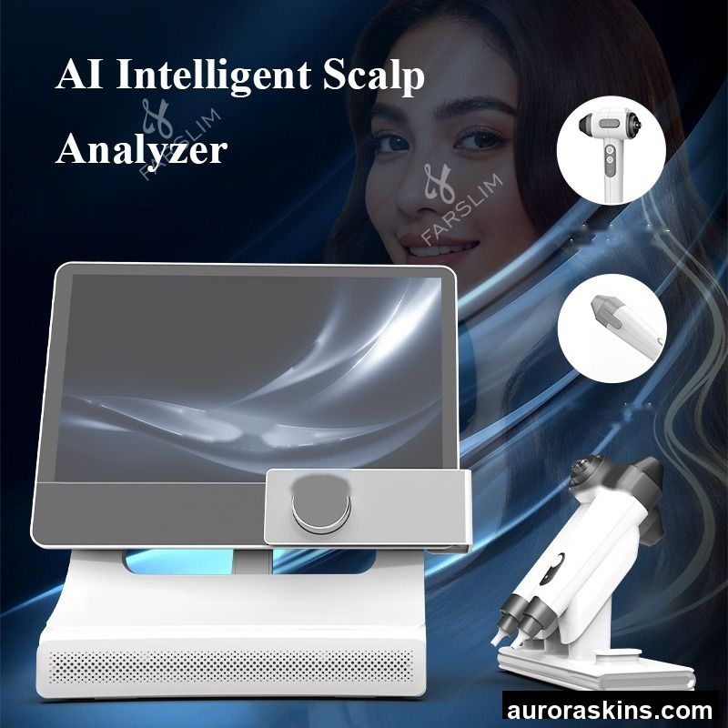 2026 Latest New AI Scalp Detector AI Intelligent Scalp Analyzer Portable Multifunctional Handheld Skin Detector Hair Care