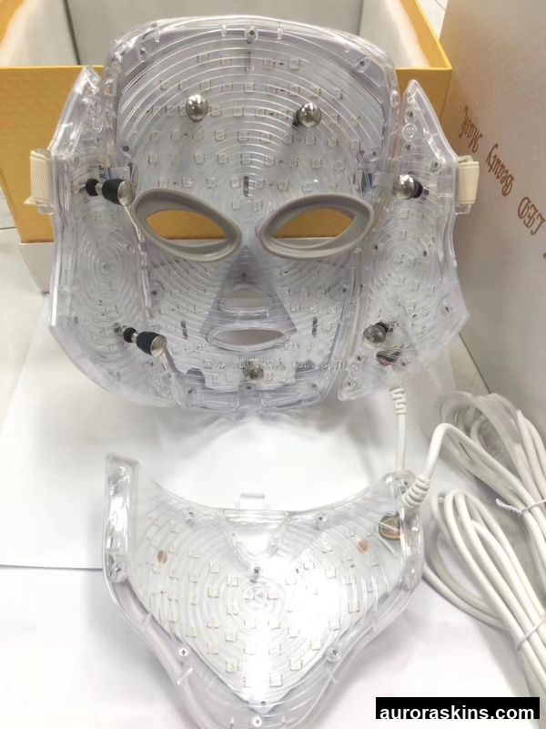 High Quality 7 Colors Mascara Led Light Therapy Masked PDT Facial Whitening LED Masked for Home