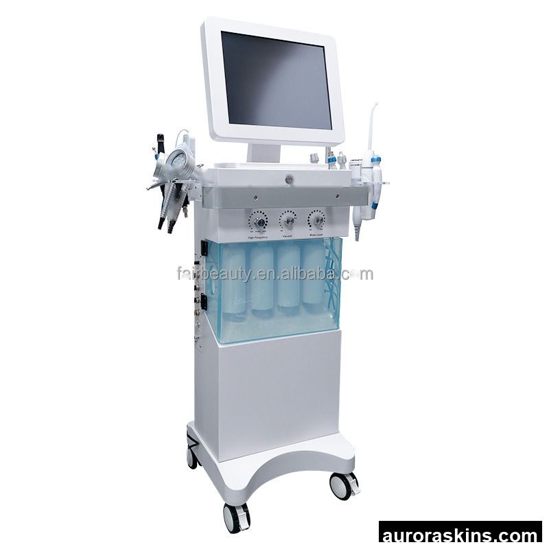 2026 HOT Spa Hydbubble Facial Skin Care Aqua Peel Deep Skin Cleaning 14 in 1 H202 Updated 14 in 1 White case Beauty Machine