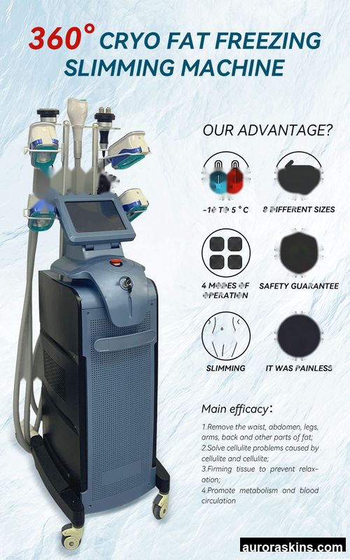 Body Massage Slimming Shaping Fast Weight Loss Four Handles 360 Degree Frozen Slimming Machine Skin Firming 4 Handles Painless