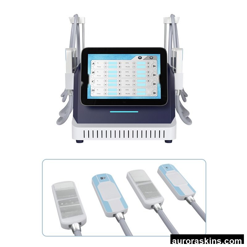 A 2026 New 4 Cryo Pads Cryolipo Fat Freezing Fat Frozen Body Slimming Low Temperature Weight Loss Salon Machine