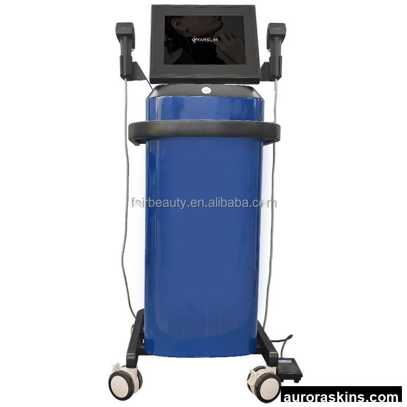 Professional Upgraded Power 2 in 1 Face Lift Rf Fractional Body Tite Face Tite Machine 7mm Deep Rf Microneedling Machine