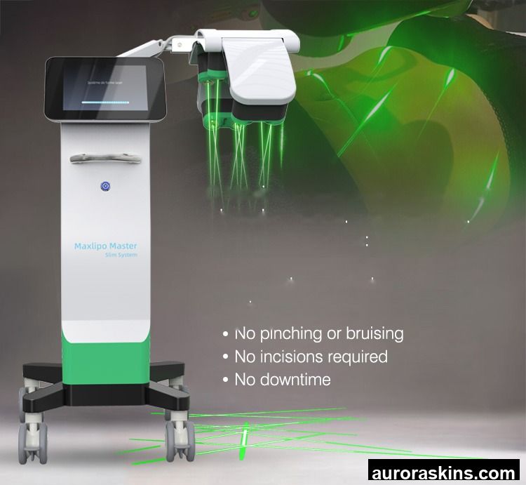 Newest 2026 Fat Removal 10D 532nm 635nm Slimming Machine Vacuum Roller Slimming Massage 10D Green Light Slimming Machine