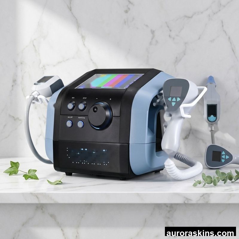 Hot-Selling Portable Two-in-One Slimming Machine for Anti-Aging, Fat Burning, Skin Firming and Body Shaping