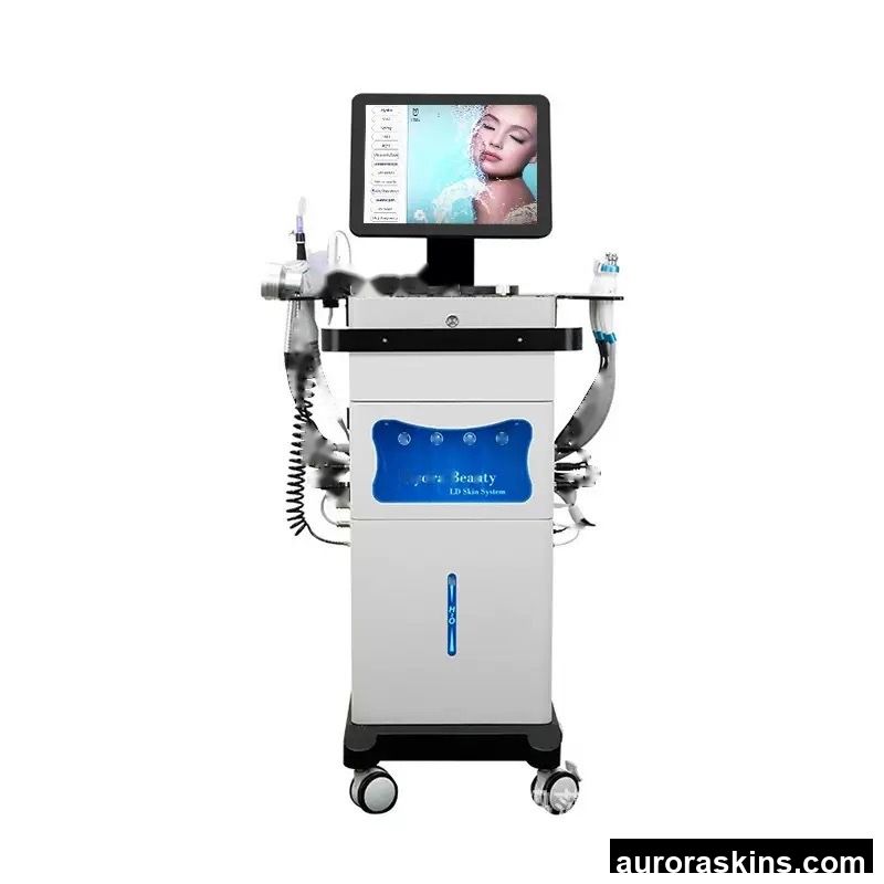 Haifei Multifunctional Microdermabrasion Machine Face Body Skin Management Instrument Large/Small Bubble Oxygen Jet Commercial