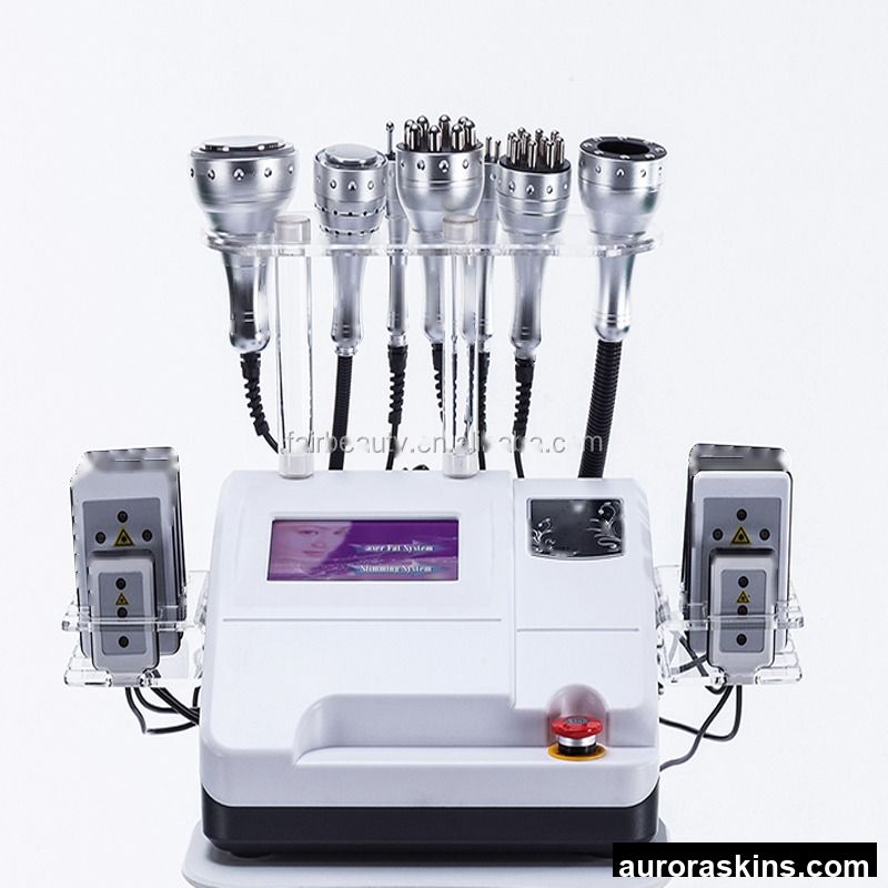 Multifunctional 9 in 1 Vacuum Radio Frequency RF 40K Cavit Slimming Cavi Machine 80K Vacuum Cavit Machine