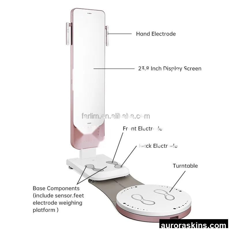 Professional INbody-5.0 Body Fat Analysis Body Health Care Body Fat Scale Has Weight Measurement and Health Assessment Functions