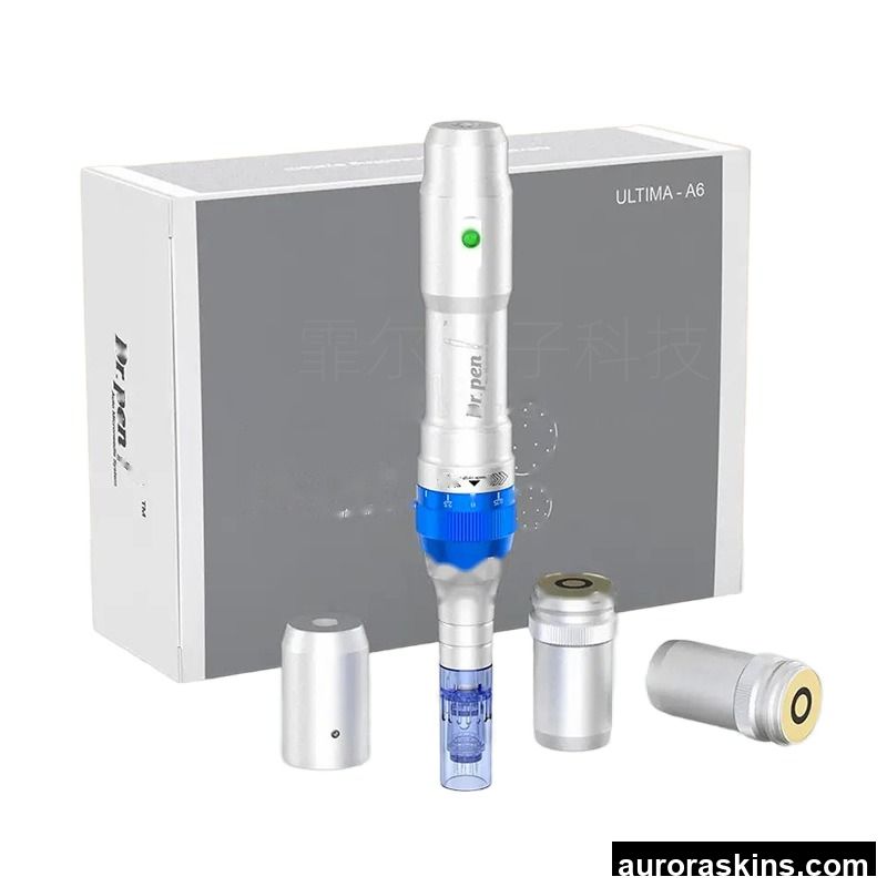 Wholesale FR-A6 Wireless LED Microneedle Pen Electric Beauty Instrument Home Use Made Durable Plastic 0.5kg Dr.Pen Cross-Border