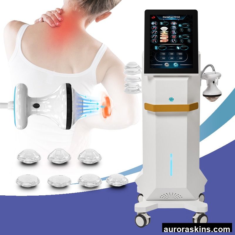 Foreign Trade ABS Shockwave Pulse Physiotherapy Instrument Deep Muscle Neck Pain Massage Extracorporeal Machine FARLIM FR-B63