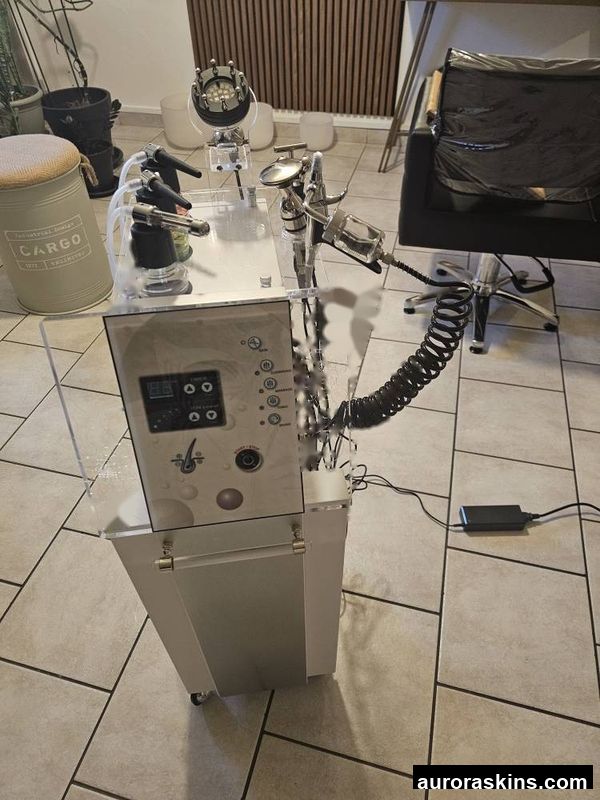 CE Approved 8 in 1 Head Spa Equipment Korea Bubble Spa Scalp Machine Scalp Massage Devices