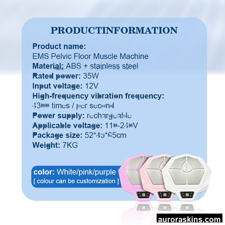 Keyimei Home Pelvic Floor Muscle Toning Training Device Kym-Small Flying Saucer Model 4kg Plastic Material