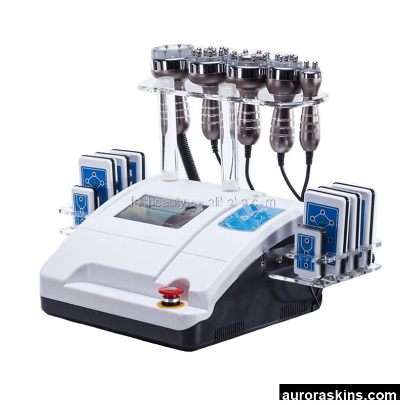 Cavita Machine Fat RF 6 in 1 S Shape Vacuum Slimming Cavit Machine 40k Weight Loss Vacuum Cavit System Machine