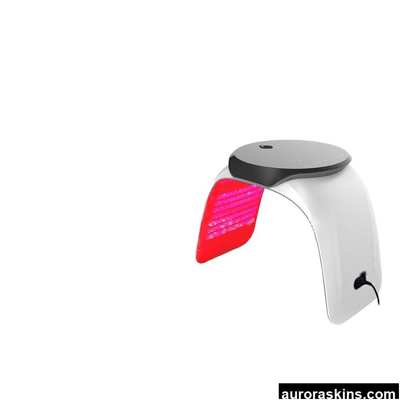 New 7-Color LED Spectrometer for Facial Beauty Large Row Lamp Instrument for Hot Cold Spray Body Desktop Rejuvenation Face