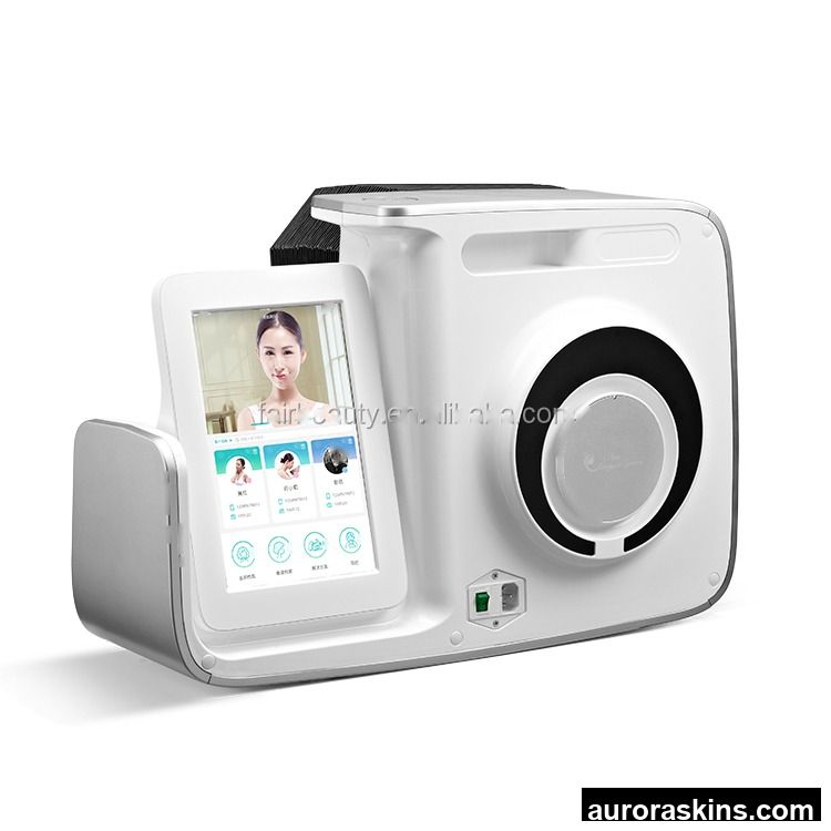2026 Aurora Skins Professional 3D Digital Skin Diagnostic Device-Facial Skin Assessment System with iPad Operating System