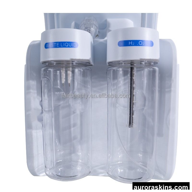 Professional 6-in-1 Oxygen Dermabrasion Machine for Deep Pore Cleansing Blackhead Removal Skin Whitening Salon Facial Equipment