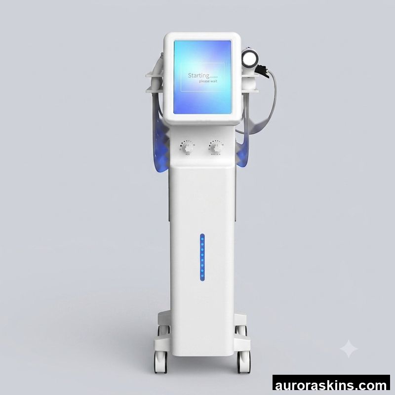 Facial Cleaning Device Diamond Glow Ultrasonic Microdermabrasion Machine Salon Facial Machine Brightening Facial