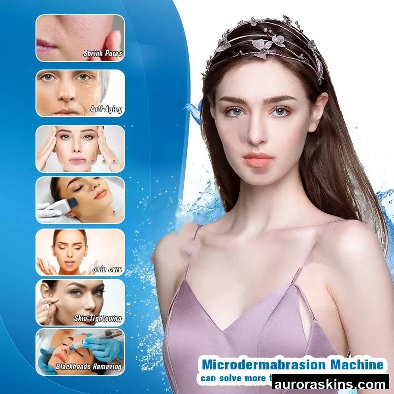 Haifei Multifunctional Microdermabrasion Machine Face Body Skin Management Instrument Large/Small Bubble Oxygen Jet Commercial