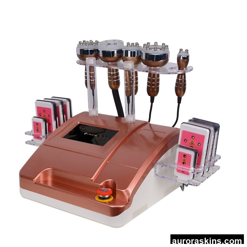 Professional Portable Fat Reduction Machine with 7 Handles 8 Light Therapy Pads for Skin Tightening SPA Center Beauty Salon Use