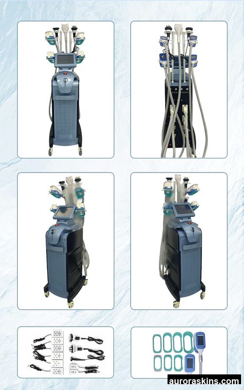 Body Massage Slimming Shaping Fast Weight Loss Four Handles 360 Degree Frozen Slimming Machine Skin Firming 4 Handles Painless