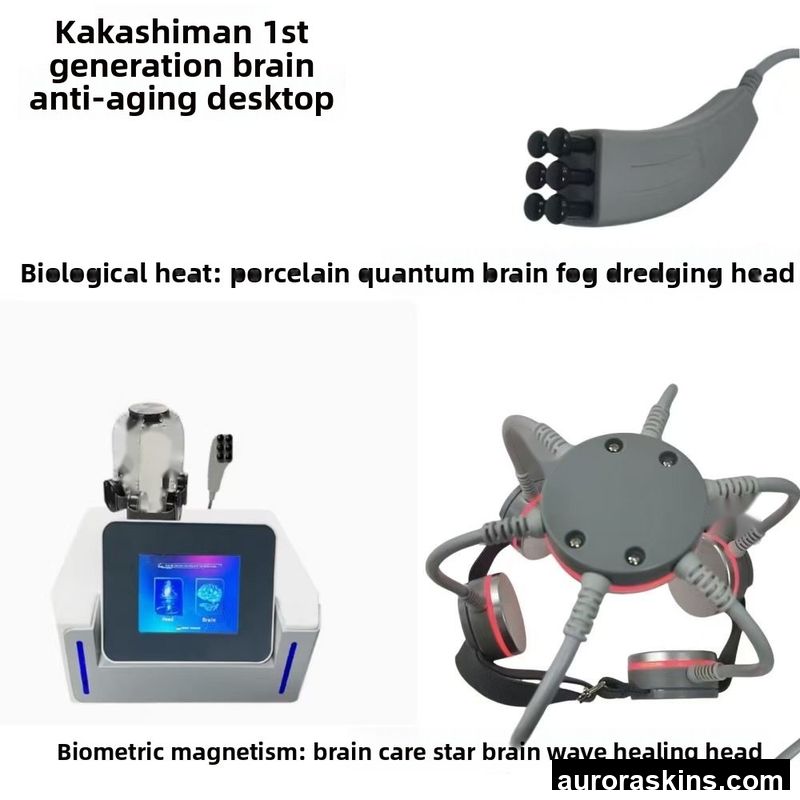 Kaka Si Man Anti-Aging Brain Magnetic Therapy Device 5D Quantum Physiotherapy Instrument LED Transcranial Home Use Beauty AU
