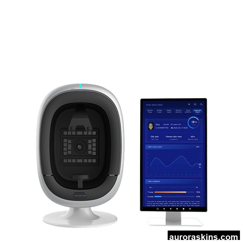 AISIA-O Series Intelligent Skin Analyzer Multi-spectral Imaging Face Diagnosis Instrument with Cloud Data Storage