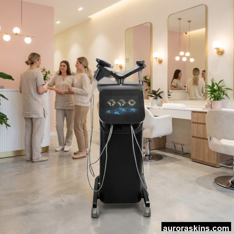 Factory Price 4 Handles Radiofrequenz RF-Microneedle Lifting Vertical Facial and Body Tightening Machine