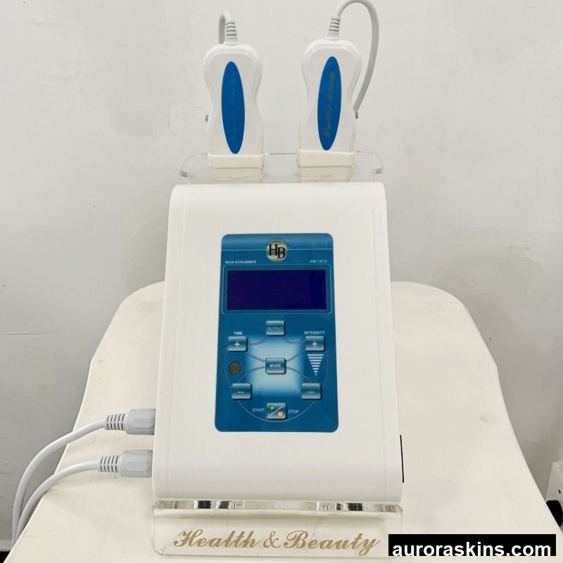 Double Head Sonic Shovel Machine Beauty Instrument for Face Cleaning Photon Skin Scrubber Export Product