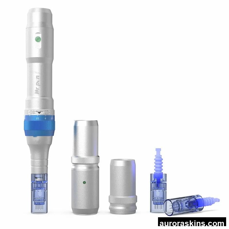 Wholesale FR-A6 Wireless LED Microneedle Pen Electric Beauty Instrument Home Use Made Durable Plastic 0.5kg Dr.Pen Cross-Border