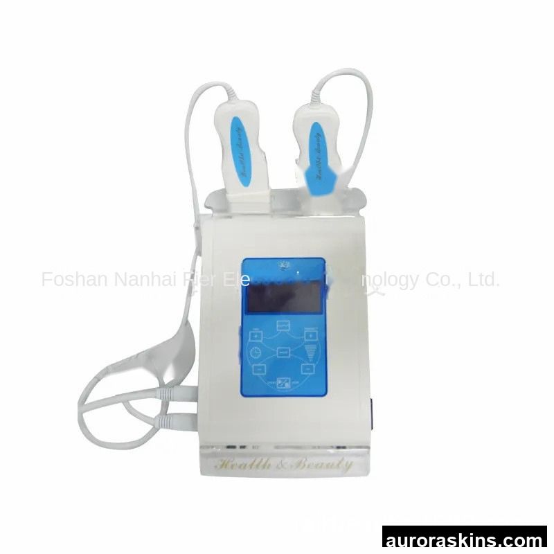 Double Head Sonic Shovel Machine Beauty Instrument for Face Cleaning Photon Skin Scrubber Export Product