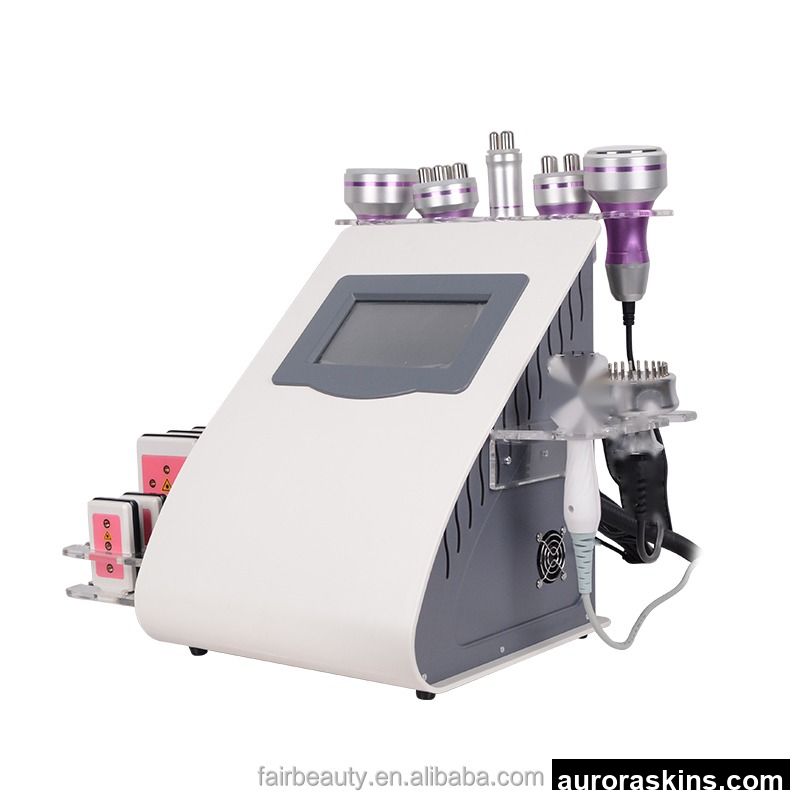 Multifunctional Fat Reduction Machine for Home and Salon Use Body Slimming Weight Loss 9 in 1 40 K ABS Stainless Beauty Parlor