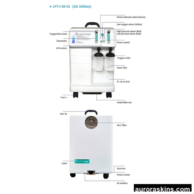 2026 NEWEST 10L Moisture Oxygen-concentrator Factory Price Air 15liter Oxygen Concentrator for Breathing Home Oxygen Generator