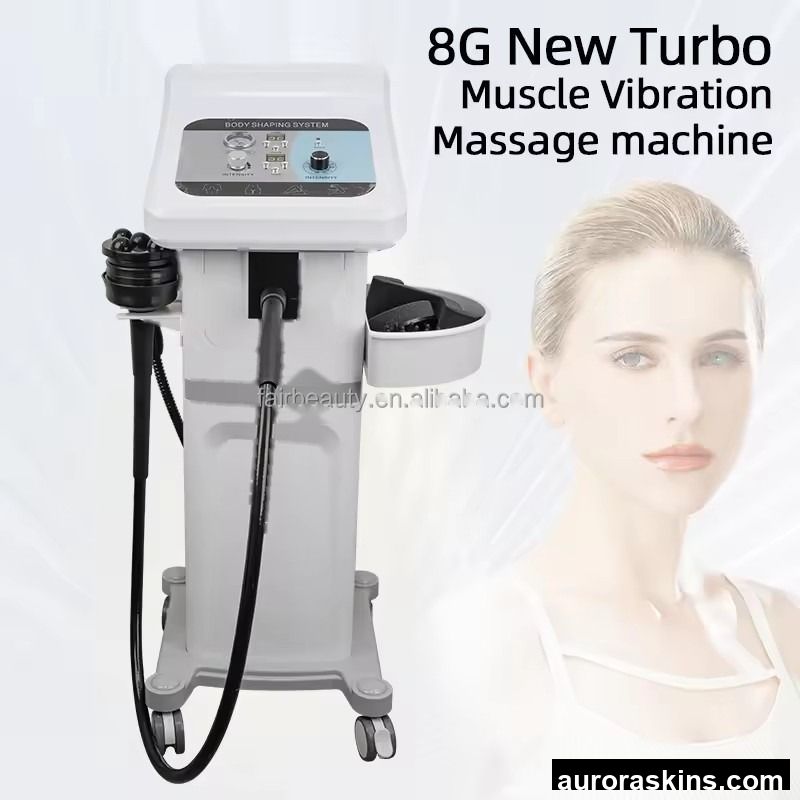 8G New Turbo Muscle Vibration Massage Machine G8 Anti Cellulite Body Slimming Machine G5 Massager Salon Body Shaping Equipment