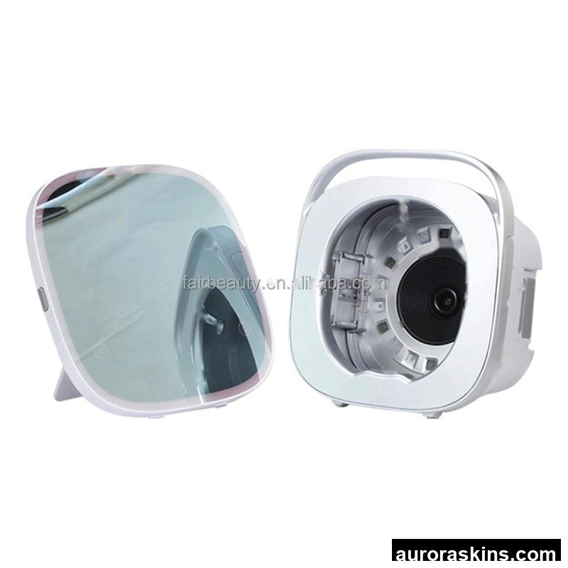 2026 Aurora Skins Portable Hair and Skin Diagnostic Tool-Home-Use Skin Assessment Device with Windows