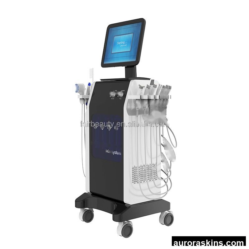 2026 Aurora Skins Multifunctional 15-in-1 ABS Vacuum Skin Health Improvement Tool-Dermabrasion and Deep Purifying Unit