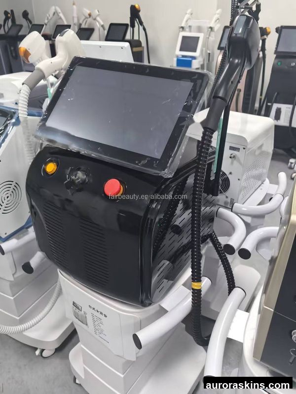 Factory 3 Wavelengths 755nm 808nm 1064nm Diode Laser Hair Removal Painless Hair Loss Ice Feeling Remove Hair Machine