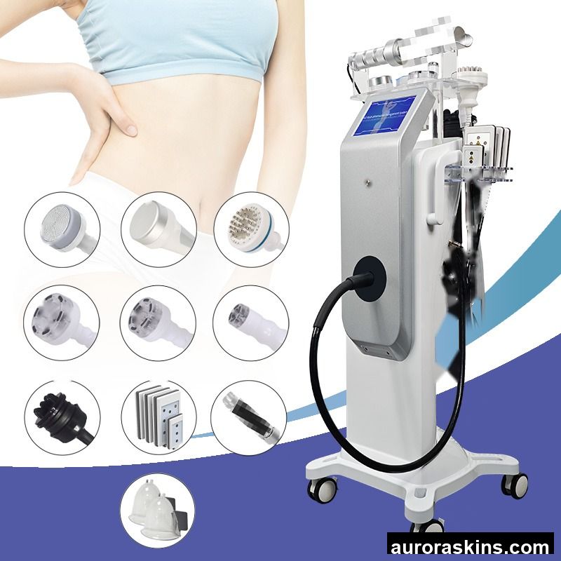 80K Pulsed Vacuum Massager-9-in-1 Lymphatic Roller System with 40K / 80K Dual-Speed Oscillation Inner Ball Therapy