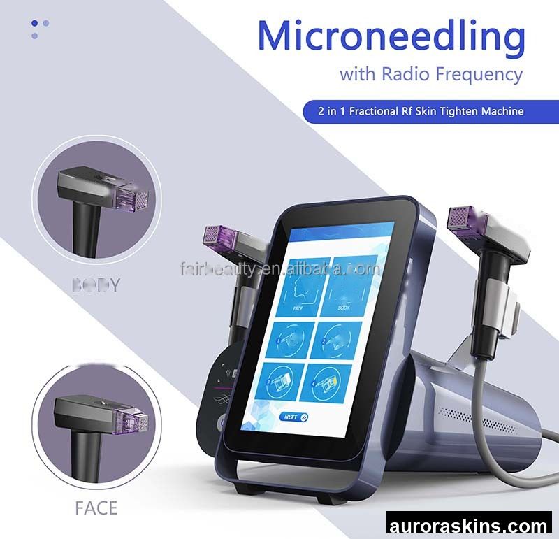 2026 Anti-aging Depth 8mm 4MHz Wrinkle Removal Microcrystalline Facial Rejuvenation and Body Contouring Face Clean Beauty Device