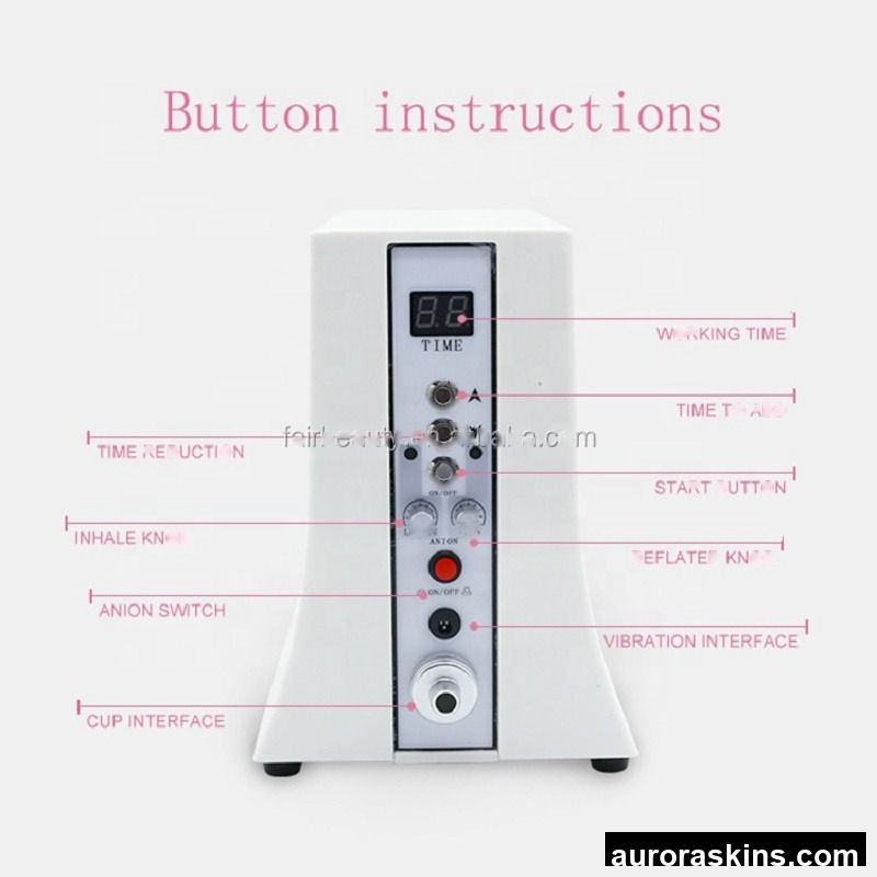 Vacuum Cups Butt Breast Lifting Buttocks Enlargement Machine
