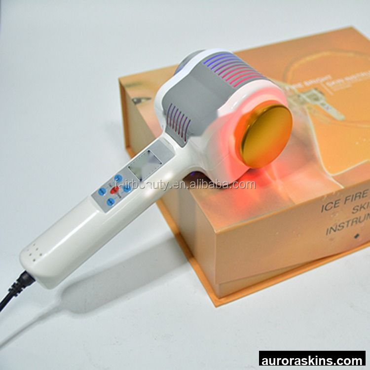 Facial Lifting Massager Hot and Cool Beauty Machine Cold Therapy Hammer Beauty Care Multifunction Equipment