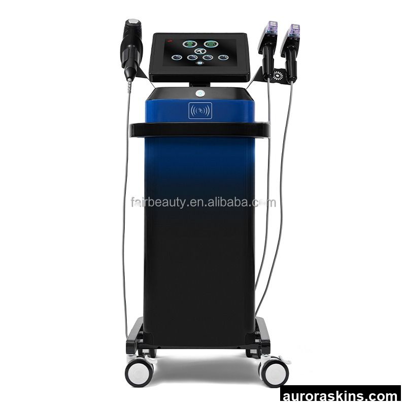2026 2-in-1 Depth 8mm 12P 24P 40P Nano Facial and Body Skin Rejuvenation Anti-aging and Body Contouring Face Clean Beauty Device