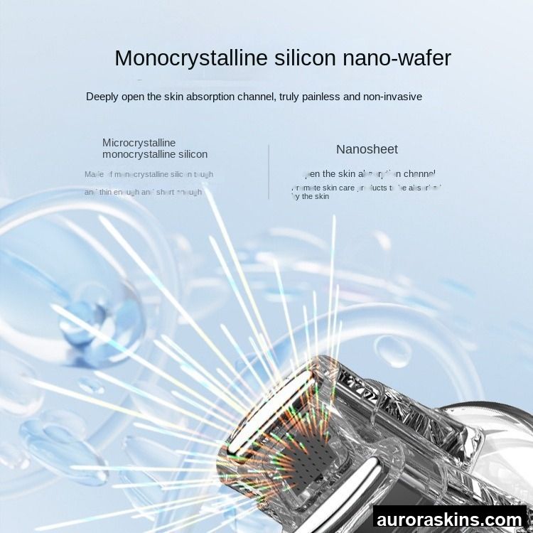 US Newfice 12 Times Consumable Monocrystalline Silicon Needleless Water Light Gel Instrument Plastic Beauty Personal Care Model
