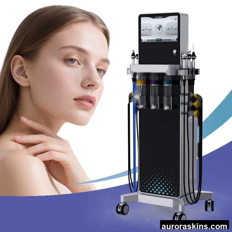 Water Dermabrasion Facial Machine Aqua Facial Cleaning Oxygen Jet Anti-wrinkle Microdermabrasion Skin Care Machine