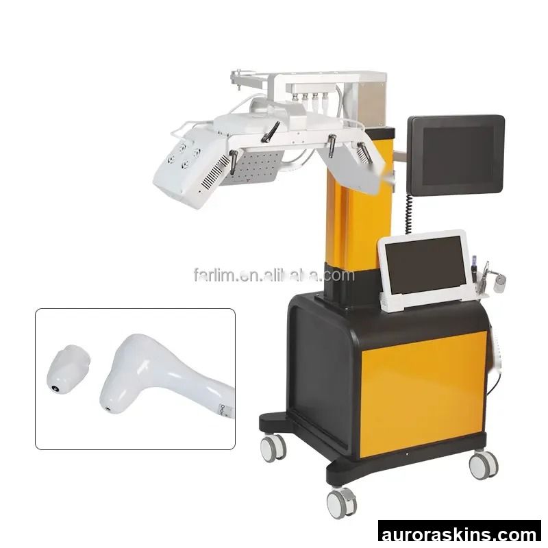 Factory Direct Sales Advanced Standing Hair Care Device Featuring Fine Mist Treatment and Scalp Monitoring Technology