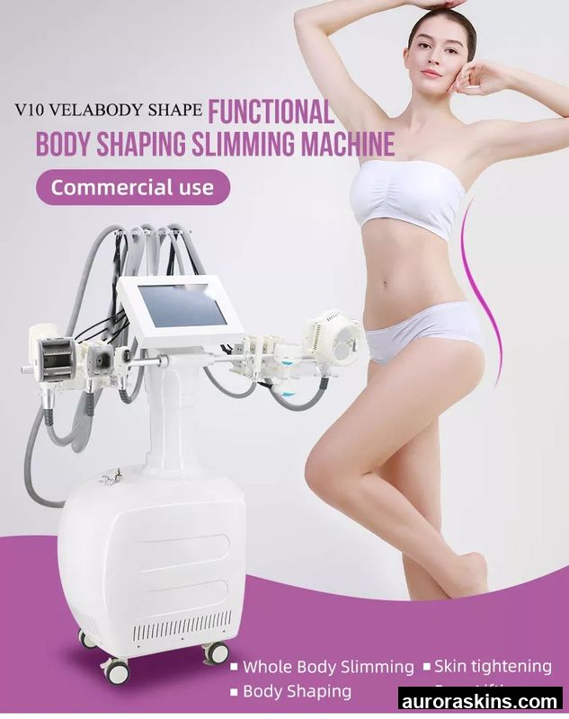 4D Body Beauty Machine Skin Tightening Massage Body Shaping Machine Lymph Drainage for Salon Multi-functional
