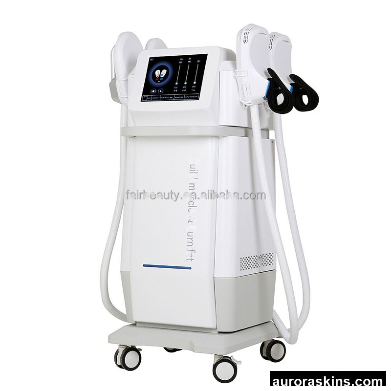The Latest Four-Head Magnetic Shaping Slimming and Muscle Strengthening Beauty Machine