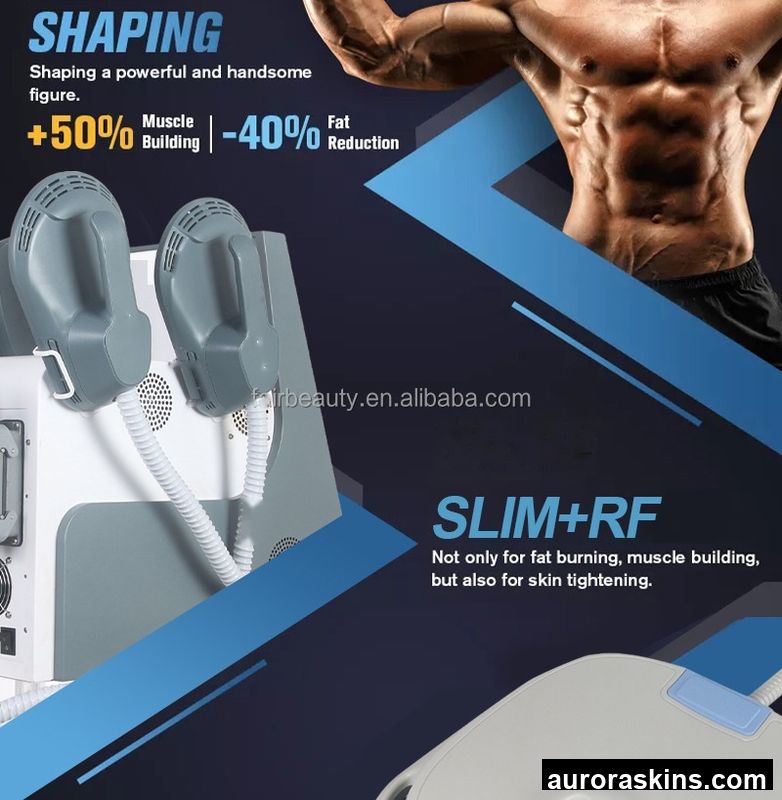 2026 Aurora Skins High-Power 4-in-1 Body Contouring Equipment-Fat Reduction, Weight Loss, Muscle Toning, and Full-Body Shaping
